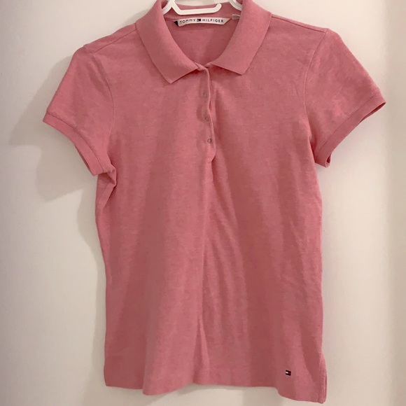 TOMMY Hilfiger Pink polo - Picture 1 of 5
